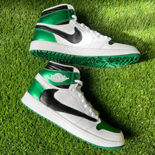 Jordan 1 golf high Metalic Green TS Frag